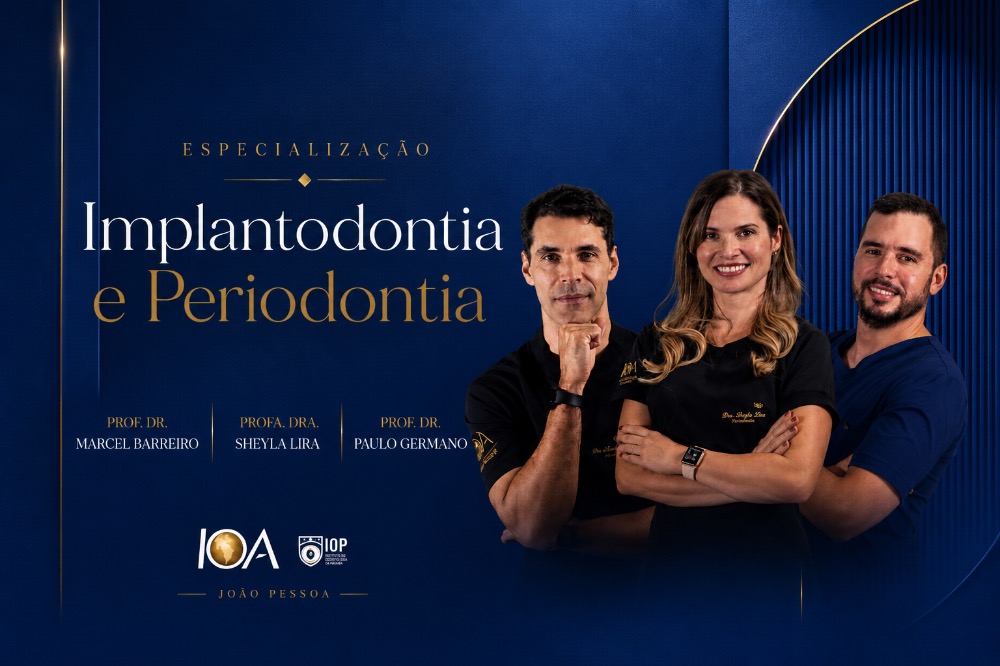 Imagem do curso: ESPECIALIZAÇÃO IMPLANTODONTIA E PERIODONTIA (ÚLTIMAS VAGAS)